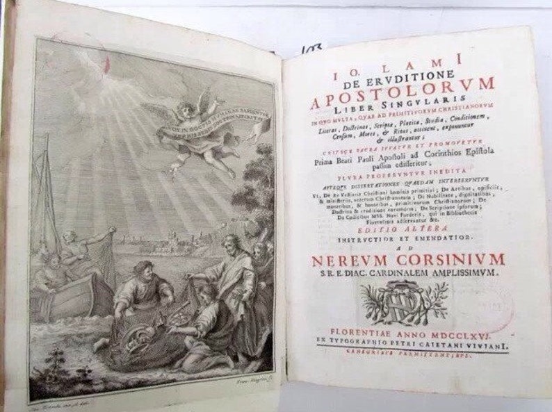 2 antique vellum books in latin image 3