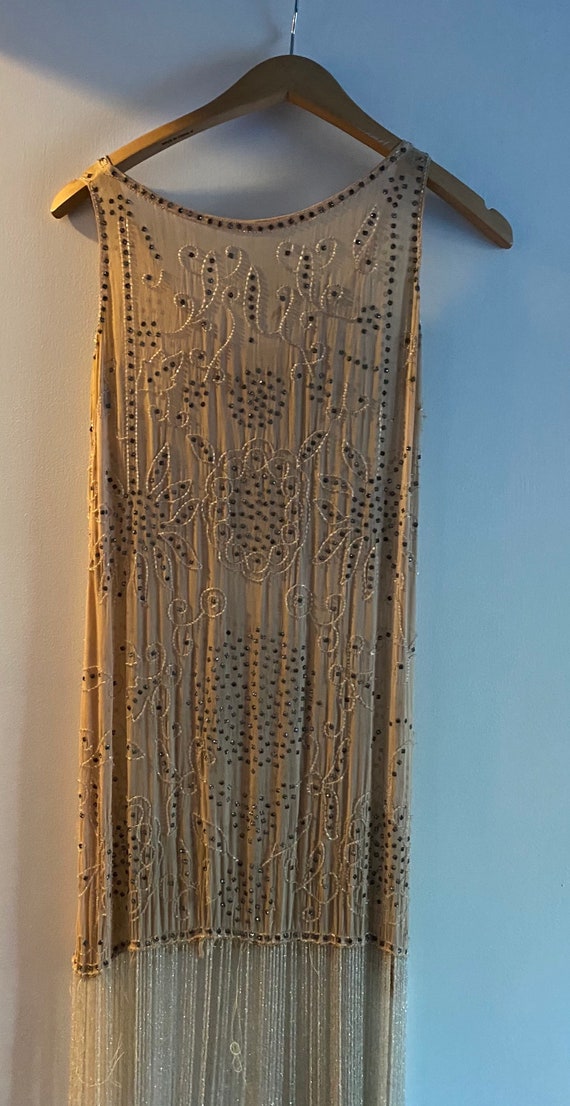 Xs beaded flapper dress
