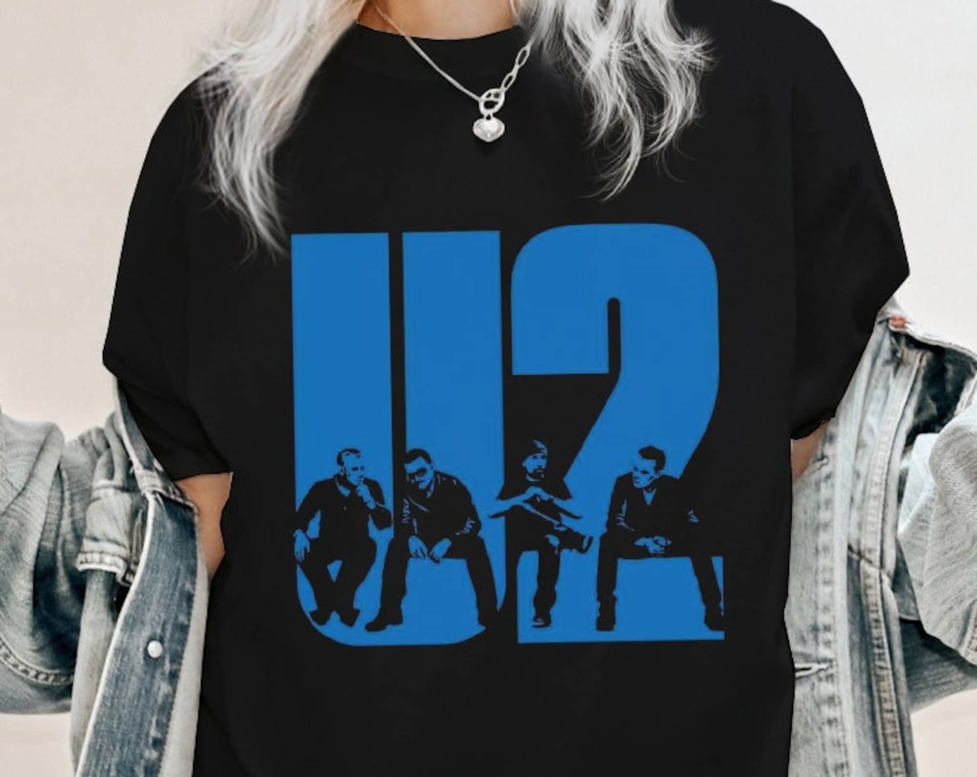 Discover U2 Shirt, U2 Vintage Shirt, U2 Rock Band Shirt, Rock Band Shirt, U2 Fans Gift, Music Tour Merch, 2022 Band Tour Shirt