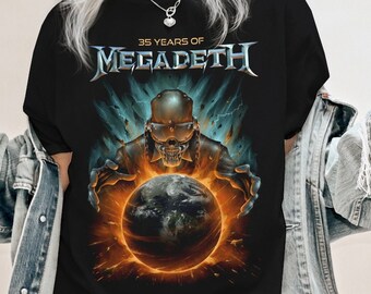 Megadeth Tour Poster | Etsy