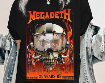 Vintage Megadeth T-shirt Megadeth Tee 