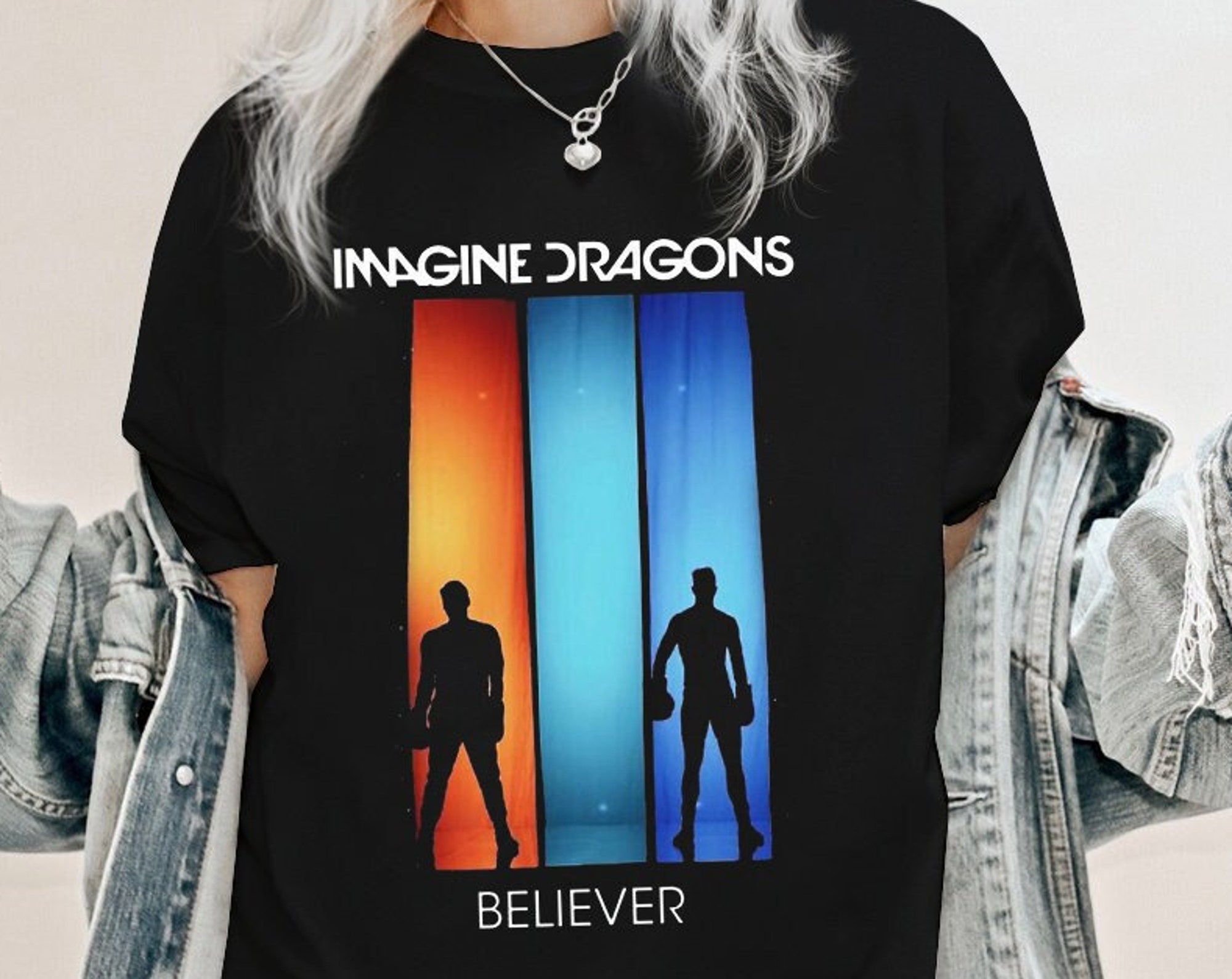 Discover Believer - Imagine Dragons World Tour 2022 T-Shirt, Imagine Dragons Shirt, Music Tour Merch, 2022 Band Tour Shirts