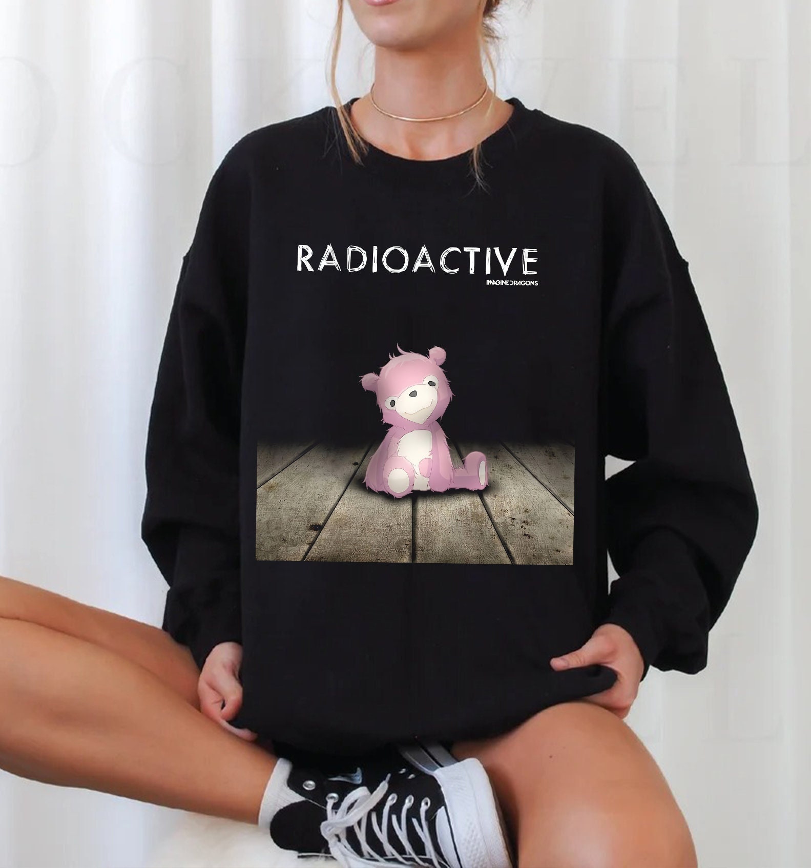 Discover Lovely Radioactive Bear Imagine Dragons Sweatshirt
