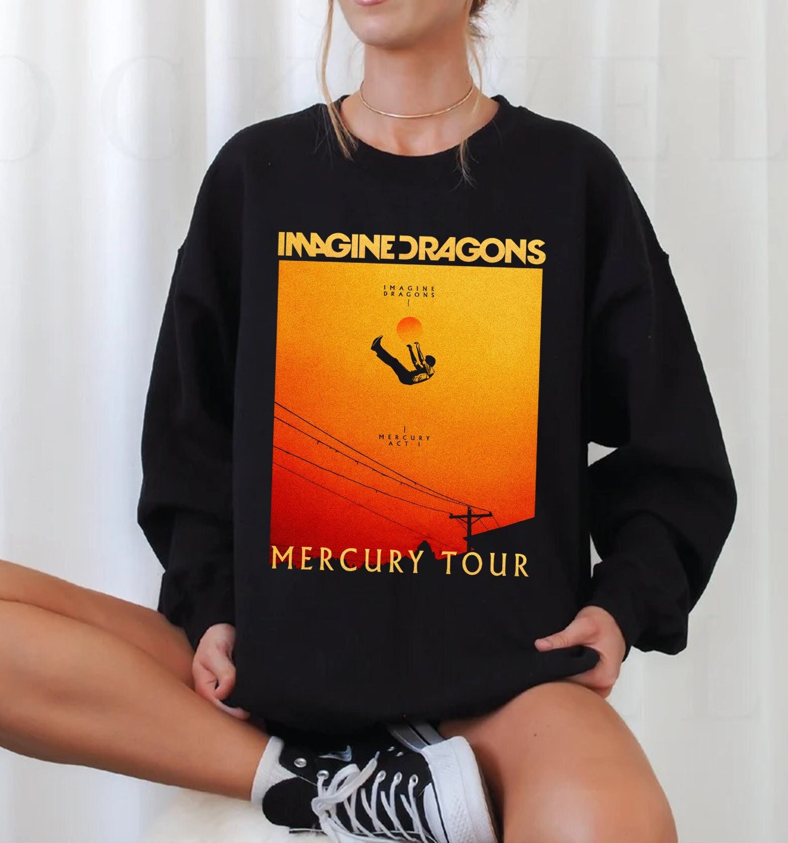 Discover Vintage Imagine Dragons Mercury Sweatshirt
