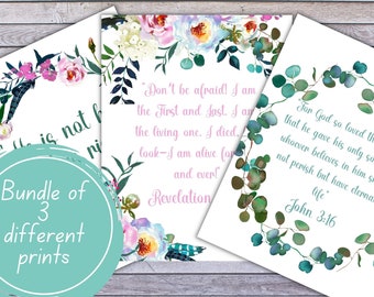 Arte de la pared de Pascua del versículo bíblico