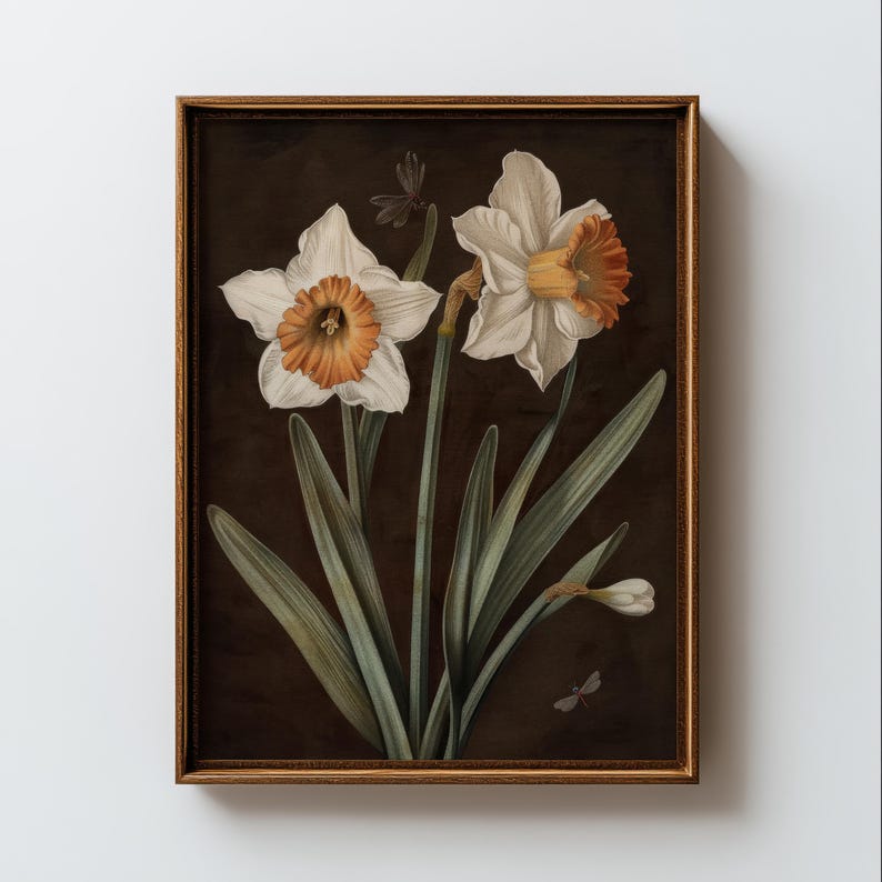 Wooden Canvas Frame Mockup, Minimal Vertical Frame Mockup, 3x4 Natural Wood Texture Frame, PSD JPG Smart Object for Photoshop Template image 4