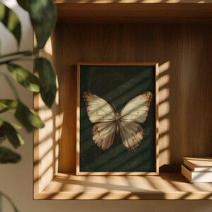 Houten frame videomodel PSD, posterhaspel verticaal frame met plantenschaduwen, geanimeerde minimale esthetische scène, JPG MP4 Photoshop Smart-object afbeelding 6