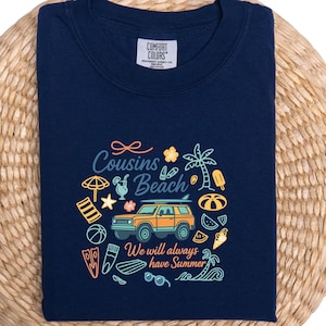 Cousins Beach Comfort Colors T-Shirt: Summer I Turned Pretty Tee