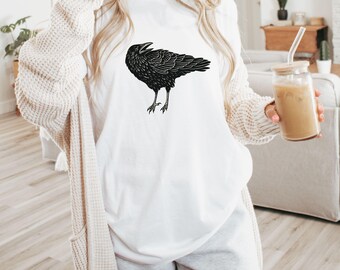 Women's Raven T-Shirt: Organic Tri-Blend Eco-Friendly Tee