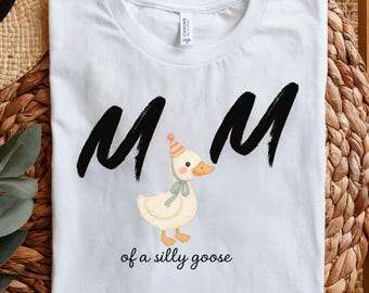 Chemise anniversaire Silly Goose : t-shirt 1er anniversaire familial assorti