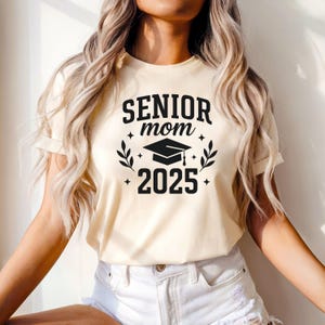 Senior 2025 Graduate Family T-Shirt: Benutzerdefinierte stolze Familien-T-Shirts