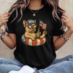 Dachshund 4th of July Shirt: Comfort Colors Patriotic Dog Lover Tee