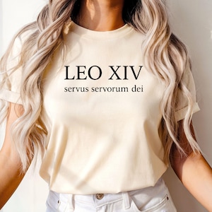 Comfort Colors Pope Leo XIV Shirt: Historic Papal Election Tee