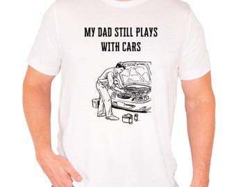 Regalo para el Día del Padre para un Papá Mecánico, Camiseta para un Papá Mecánico, Camiseta para un Entusiasta de los Autos, Camiseta para un Papá Amante de los Autos, Camiseta para un Amante de los Autos, Ropa para un Chico de Herramientas