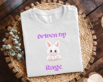 Rage Bunny T-Shirt: Lustiges sarkastisches Kaninchen-Grafik-T-Shirt