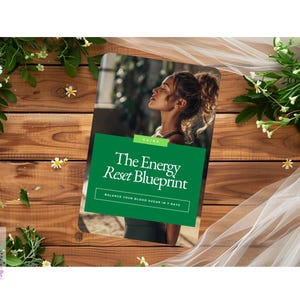 Blood Sugar Balance & Energy Boost Guide | 7-Day Natural Wellness Plan | Digital Health eBook for Women | Instant Download