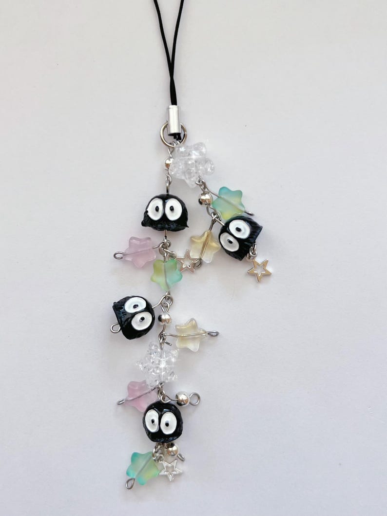 Studio Ghibli phonecharm spirited away - anime keychain Trendy Cottagecore Fairycore Aesthetic shoujo Birthday Gift for Her bild 2