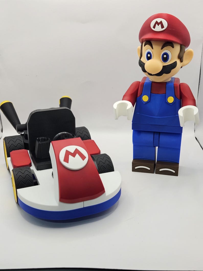 Mario Lego-Inspired Figure - Super Mario Bros afbeelding 3