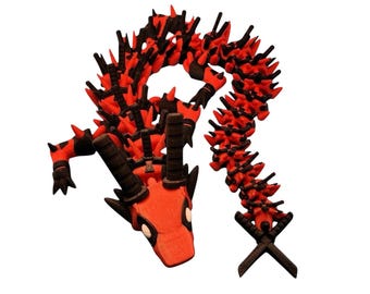 Deadpool Articulated Dragon Figurine