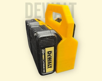 Dewalt 20V/60V Max Battery Caddy: Portable Tool Organizer, Holds 4 Batteries