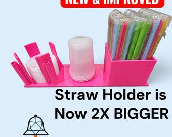 32oz Deli Cup - Beverage Station – All-in-One Drink Organizer for 32oz Deli Cups