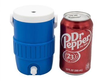 Cooler Shaped 12oz Can Koozie/Holder