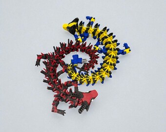 Articulated Dragon: Super Hero Dragon Combo Figurine