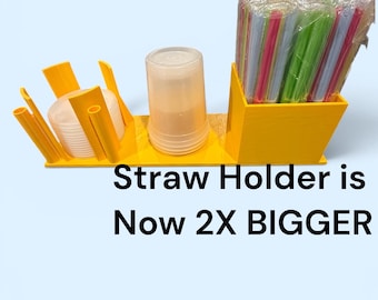 All-in-One Drink Organizer - Beverage Station - Fits 4in-4.5in (102mm-114mm) Diameter Cups