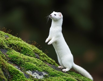 White Weasel Poster
