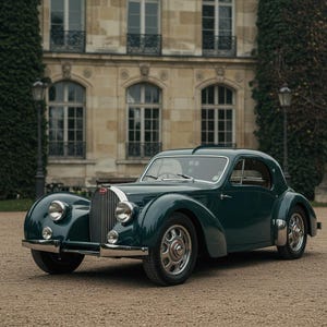 Bugatti Art Poster