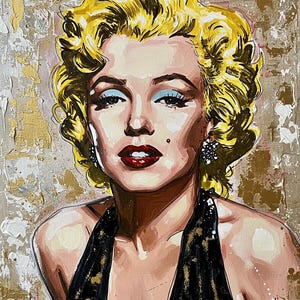 Marilyn Monroe Art Portrait Digital file