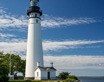 Lighthouse in Washington Photo Print