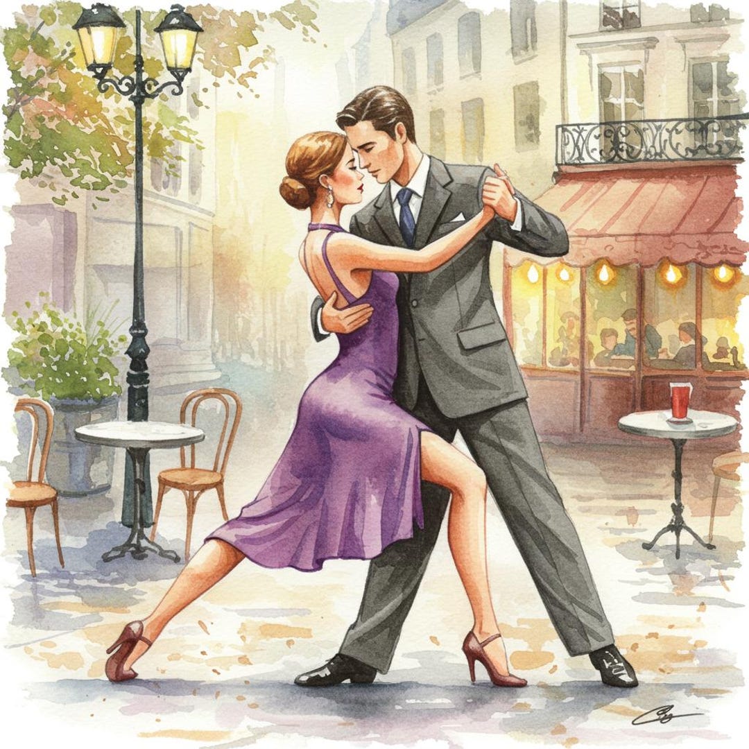 Tango 7 Tango 7 Painting Poster - Etsy