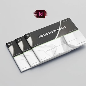 Modern Business Proposal Template: Editable InDesign Project (Instant Download)