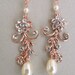 see more listings in the Bridal Earring section