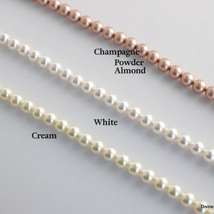 Pearl necklace extender, necklace extender, fish hook extender, adjustable necklace extender, pearl extension for necklace or bracelet zdjęcie 10