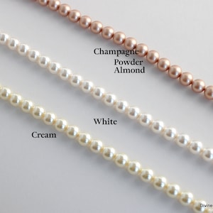 pearl bracelet, bridal bracelet, pearl rhinestone bracelet, wedding pearl bracelet, rhinestone bracelet, crystal bridal bracelet, FRANCESCA image 9
