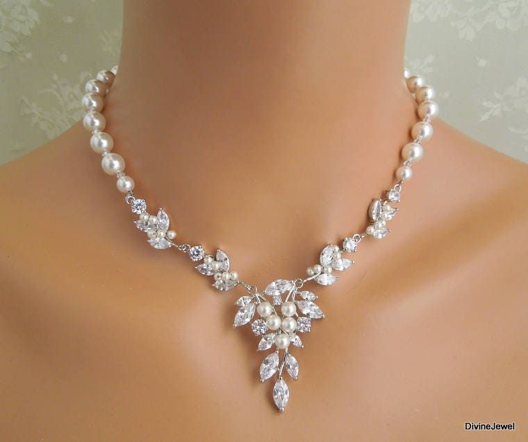 Pearl Bridal Jewelry Set