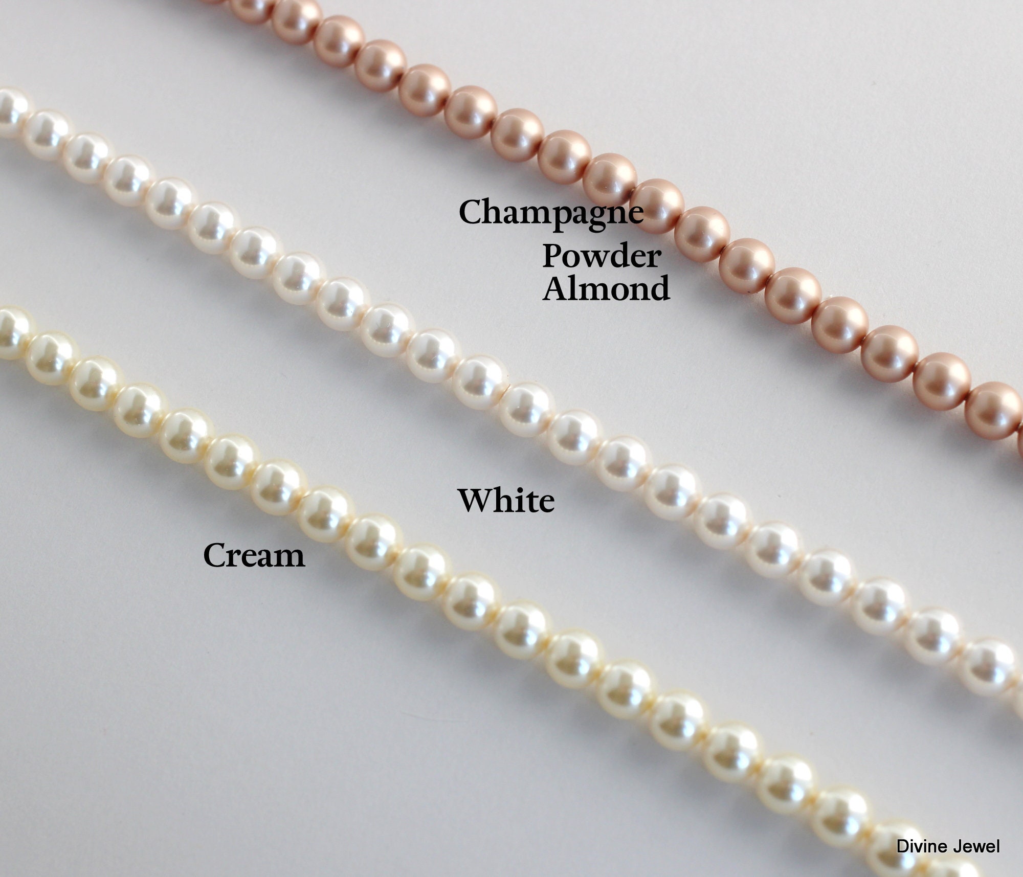 Bow Pearl Necklace, Wedding Backdrop Necklace, Wedding