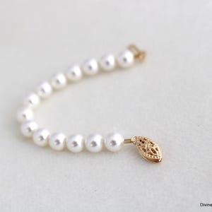 Pearl Necklace Extender: Adjustable Length, 14kt Gold Filled Fish Hook Clasp GF