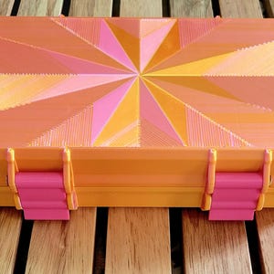 60 count peptide storage box for 3ml vials of glp-1 meds etc - our 'Hot Girl Summer' edition box