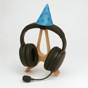 Headphone Party Hat: Cosplay Headset Accessory