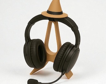 Headphone Witch Hat: Cosplay Gaming Headset Accessory