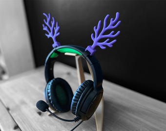 Coral Headset Attachment: Ocean Gaming Decor
