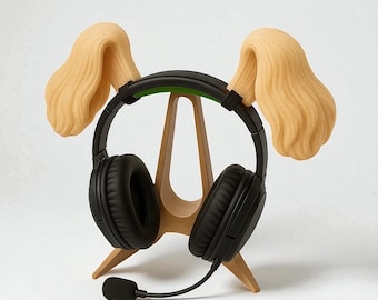 Cocker Spaniel Headset Ears: Dog Cosplay Headphone Decor