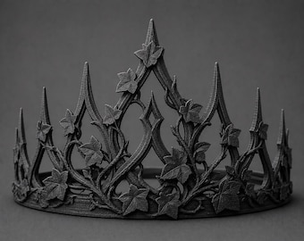Ivy Throne Cosplay Crown | Woodland Queen Fantasy Costume Accessory