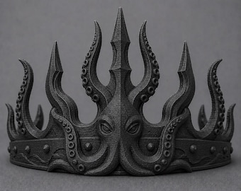 Kraken Cosplay Crown | Sea Monster Tentacle Fantasy Costume Headpiece
