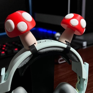 Mushroom Headset Ears: Whimsical Cosplay Headphone Attachments