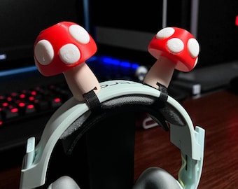 Mushroom Headset Ears: Whimsical Cosplay Headphone Attachments