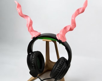 Ribbon Headset Horns: Whimsical Cosplay Headset Attachment